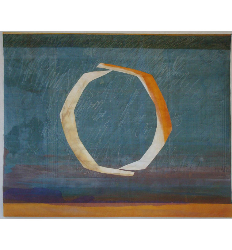 60 x 74 cm, Siebdruck auf BW, Reversapplikation